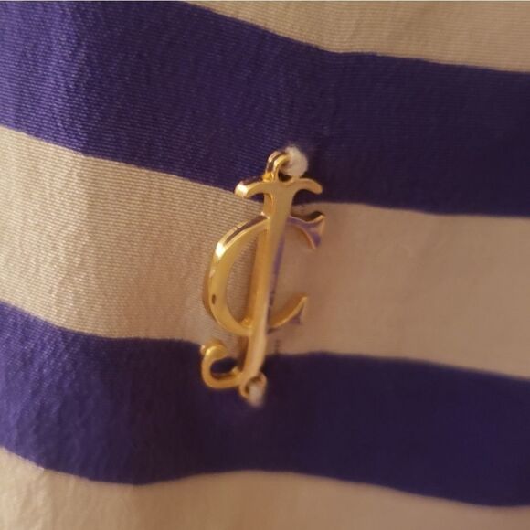 Vintage Juicy Couture Striped Silk Camisole Tank Top - Picture 7 of 10